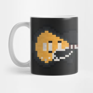 Pixel Eletromatic Jet Black Bass Guitar Mug